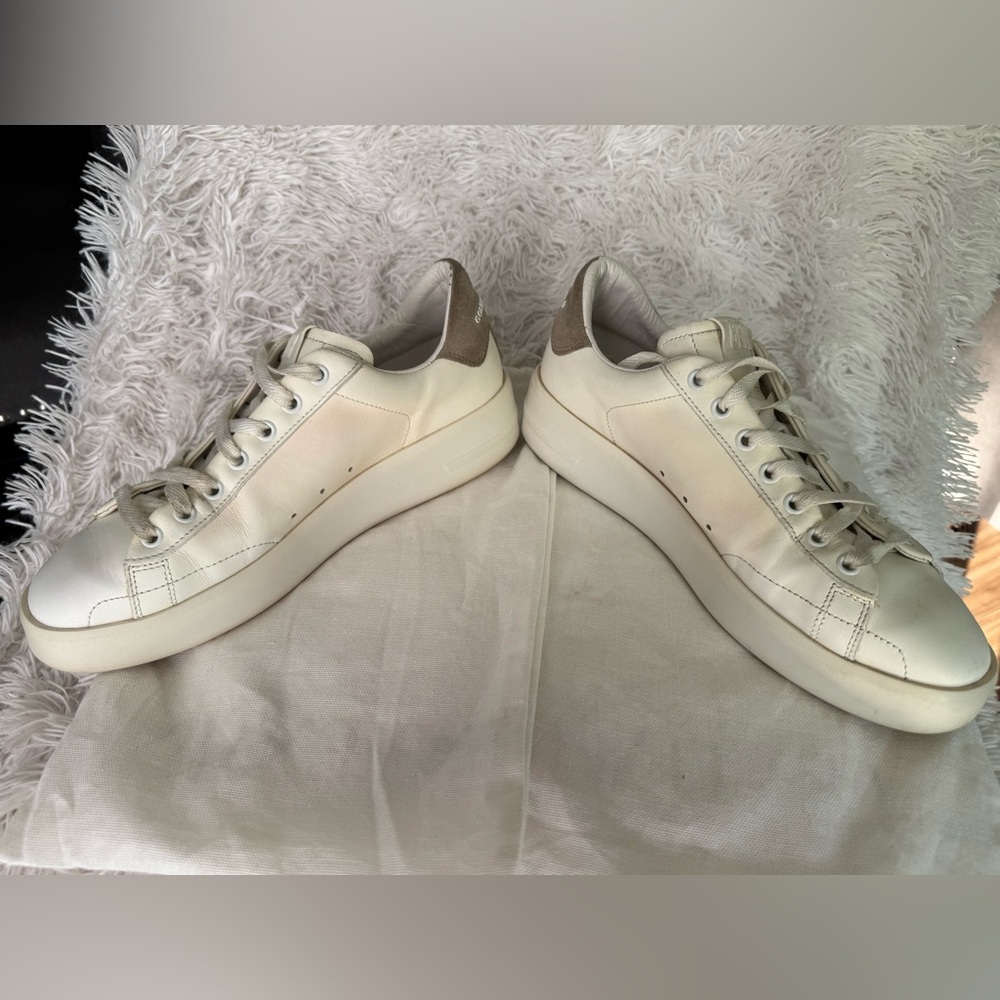 Golden Goose Women's White Pure Star Vegan Low-Top Sneaker - Picture 4 of 15